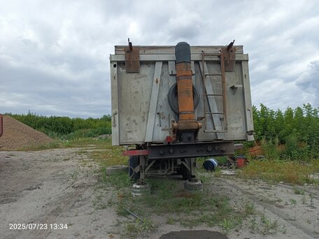2004 Carnehl Полуприцепы самосвальные, серебристый, 650000 рублей, вид 2