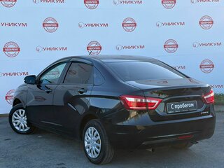 2020 Lada (ВАЗ) Vesta I, чёрный, 919000 рублей, вид 3