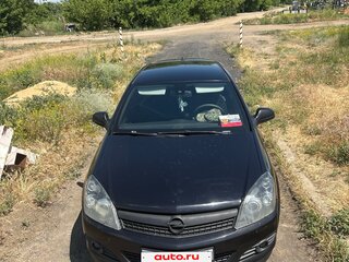 2009 Opel Astra GTC H Рестайлинг, чёрный, 310000 рублей, вид 3