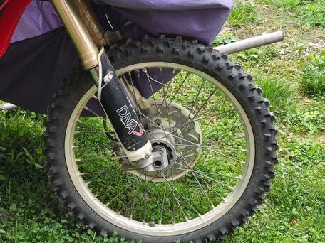 2005 Honda CRF 450X, красный, 379000 рублей, вид 4