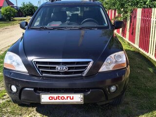 2008 Kia Sorento I Рестайлинг, чёрный, 650000 рублей, вид 1