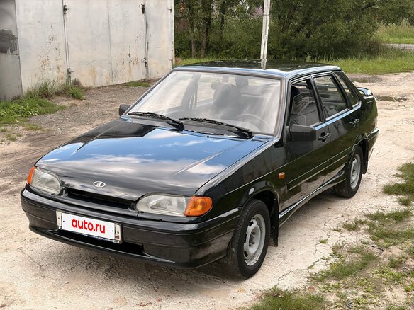 2008 Lada (ВАЗ) 2115, чёрный - вид 1