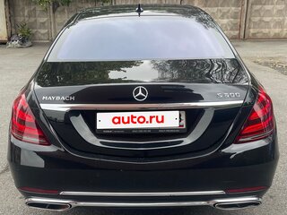 2015 Mercedes-Benz Maybach S-Класс 500 I (X222), чёрный, 2630000 рублей, вид 3