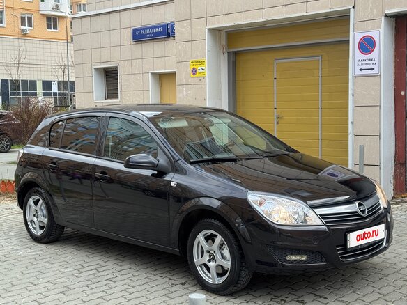 2007 Opel Astra H Рестайлинг, чёрный, 355000 рублей