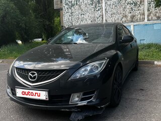 2008 Mazda 6 II (GH), чёрный, 650000 рублей, вид 2