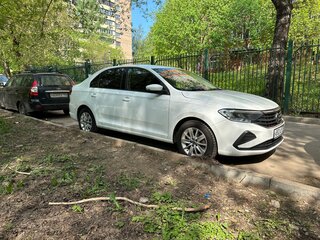 2020 Volkswagen Polo VI, белый, 1300000 рублей, вид 3