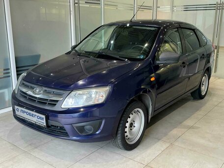 2016 Lada (ВАЗ) Granta I, синий, 364000 рублей, вид 1