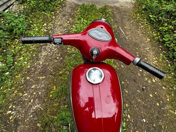 1978 Jawa 350/360, красный, 200000 рублей - вид 8