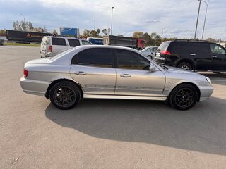 2008 Hyundai Sonata ТагАЗ IV (EF) Рестайлинг, серебристый, 450000 рублей, вид 4