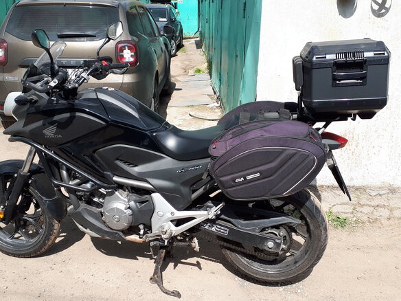 2012 Honda NC 700X, чёрный - вид 13