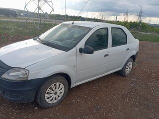 2013 Renault Logan I Рестайлинг, белый, 250000 рублей, вид 1
