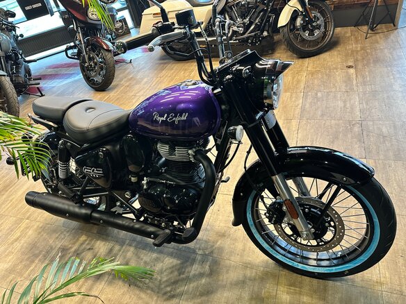2026 Royal Enfield Goan Classic 350, фиолетовый, 529000 рублей - вид 7