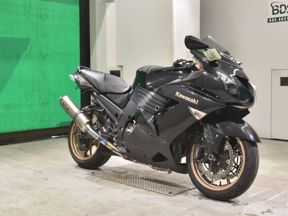 2010 Kawasaki ZZR 1400, чёрный, 644000 рублей - вид 2