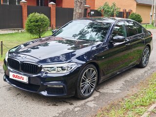 2018 BMW 5 серии 530i xDrive VII (G30/G31/G38), чёрный, 3825000 рублей, вид 1