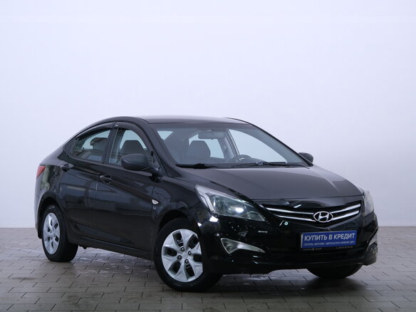 2016 Hyundai Solaris I Рестайлинг, чёрный, 999000 рублей