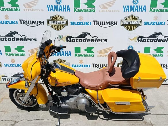 2004 Harley-Davidson Electra Glide, жёлтый, 520000 рублей - вид 14