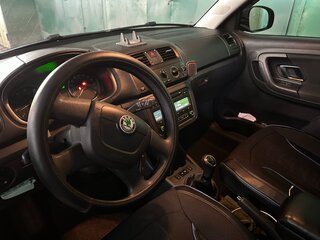 2012 Skoda Fabia II Рестайлинг, синий, 600000 рублей, вид 5