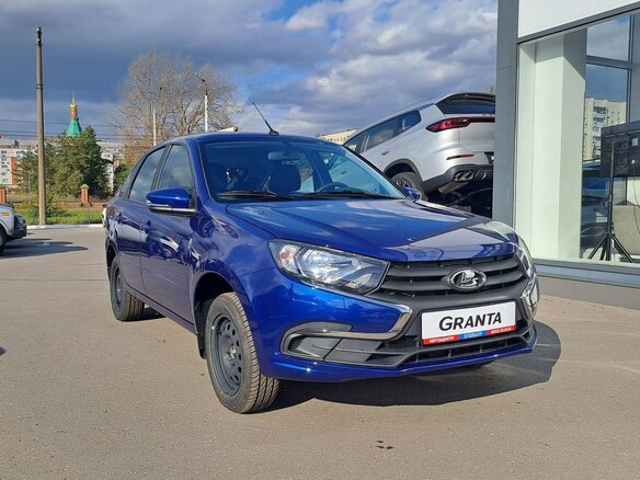 2026 Lada (ВАЗ) Granta I Рестайлинг, синий - вид 6