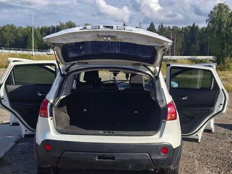 2009 Nissan Qashqai I, белый, 549999 рублей, вид 5