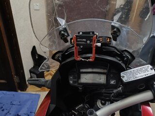 2015 Honda VFR 1200X (Crosstourer), красный, 1000000 рублей, вид 2