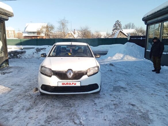 2015 Renault Logan II, белый, 290000 рублей - вид 2
