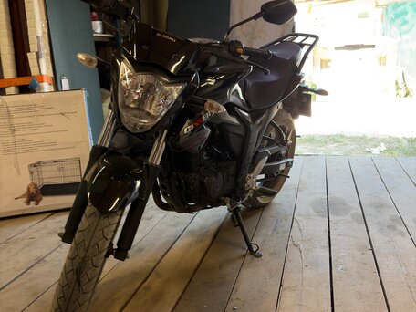 2019 Suzuki Gixxer 150, чёрный, 230000 рублей, вид 1
