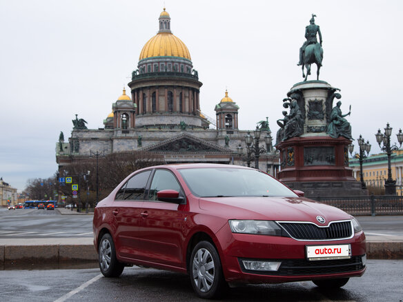 2016 Skoda Rapid I, красный, 900000 рублей