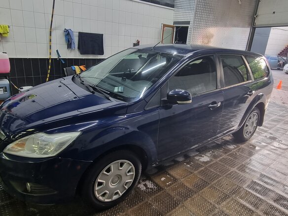2010 Ford Focus II Рестайлинг, синий, 399990 рублей - вид 1