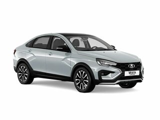 2026 Lada (ВАЗ) Vesta Cross I Рестайлинг (NG), серебристый, 1850000 рублей, вид 1