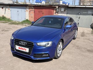2013 Audi A5 I (8T) Рестайлинг, синий, 2500000 рублей, вид 1