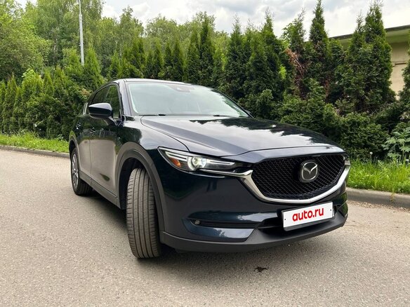 2019 Mazda CX-5 II, синий, 2800000 рублей - вид 2
