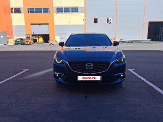 2016 Mazda 6 III (GJ) Рестайлинг, синий, 1530000 рублей, вид 3