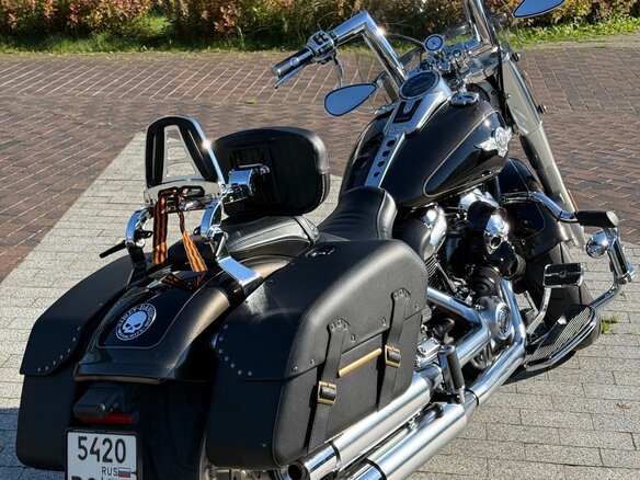 2020 Harley-Davidson Fat Boy, коричневый, 2450000 рублей - вид 15