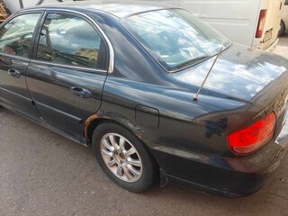 2007 Hyundai Sonata ТагАЗ IV (EF) Рестайлинг, чёрный, 382500 рублей, вид 3