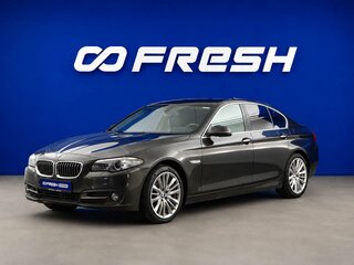 2014 BMW 5 серии 528i xDrive VI (F10/F11/F07) Рестайлинг, коричневый, 1987077 рублей, вид 5