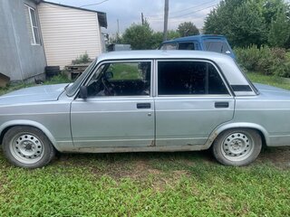 2011 Lada (ВАЗ) 2107, серебристый, 120000 рублей, вид 4