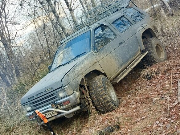 1991 Nissan Terrano I, серый, 400000 рублей - вид 19