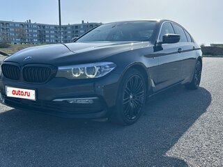 2018 BMW 5 серии 530d VII (G30/G31/G38), чёрный, 3300000 рублей, вид 4