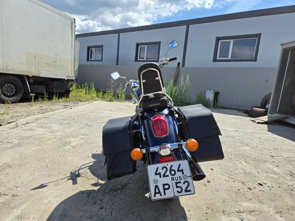 2001 Honda Shadow 750, синий, 400000 рублей - вид 4