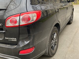 2012 Hyundai Santa Fe II Рестайлинг, чёрный, 1290000 рублей, вид 3