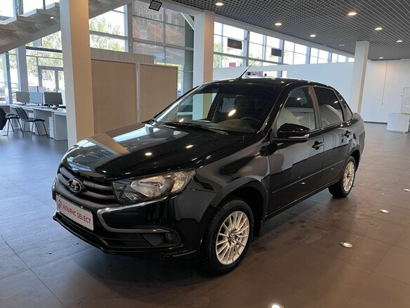 2023 Lada (ВАЗ) Granta I Рестайлинг, чёрный - вид 6