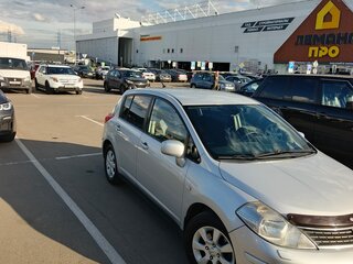 2007 Nissan Tiida I, серебристый, 499000 рублей, вид 2