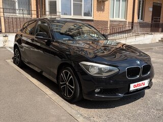2012 BMW 1 серии 116i II (F20/F21), чёрный, 1200000 рублей, вид 2