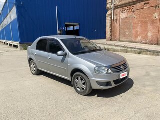 2013 Renault Logan I Рестайлинг, серый, 415000 рублей, вид 3