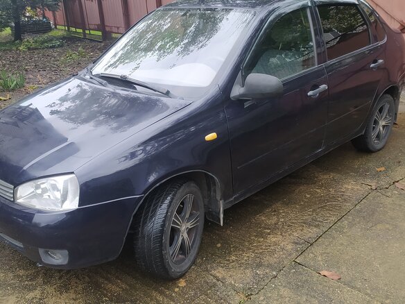 2009 Lada (ВАЗ) Kalina I, синий, 335000 рублей - вид 2