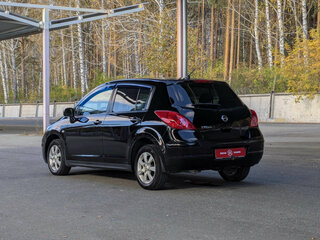 2007 Nissan Tiida I, чёрный, 599900 рублей, вид 5