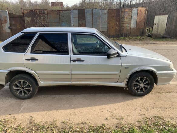 2009 Lada (ВАЗ) 2114, серебристый, 125000 рублей - вид 6