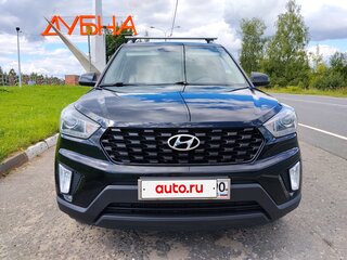 2021 Hyundai Creta I Рестайлинг, чёрный, 1850000 рублей, вид 3