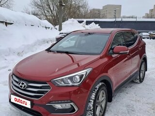 2015 Hyundai Santa Fe III Рестайлинг, красный, 1700000 рублей, вид 1