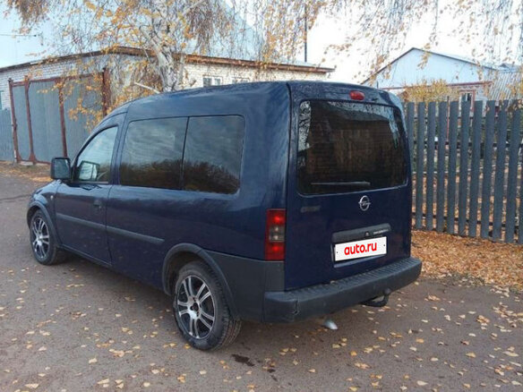 2007 Opel Combo C Рестайлинг, синий - вид 4